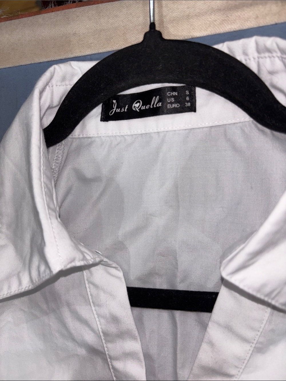 Joules Quilled White Cotton Shirt